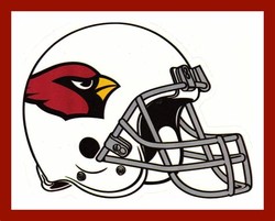 Arizona cardinals helmet