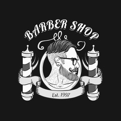 Barber shop graphic design