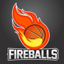 Basketball flame
