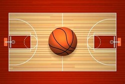 Basketball floor