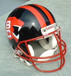 Bc lions helmet