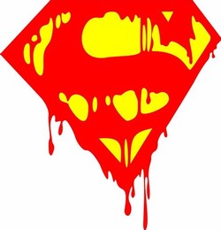 Bleeding superman