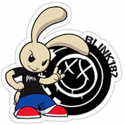 Blink 182 bunny