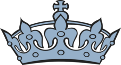 Blue crown