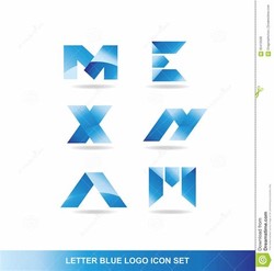 Blue letter