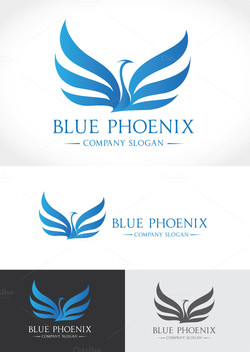 Blue phoenix