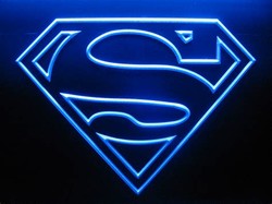 Blue superman