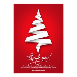 Business christmas cards with
