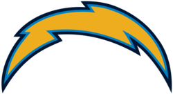 Chargers lightning bolt