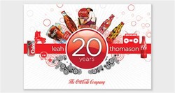 Coca cola anniversary