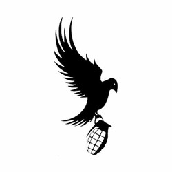Dove and grenade