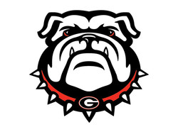 Georgia bulldog clipart