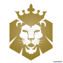 Gold lion