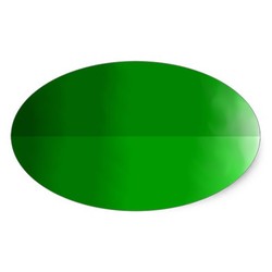 Green oval