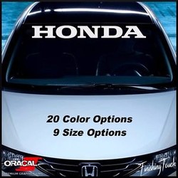 Honda windshield