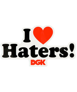 I love haters