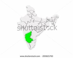 Karnataka map