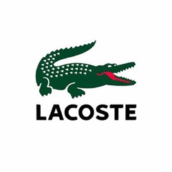 Lacoste white crocodile