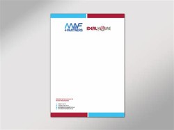 Letterhead with two