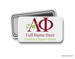 Name tags with