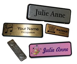Name tags with