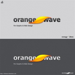 Orange wave