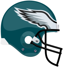 Philadelphia eagles helmet