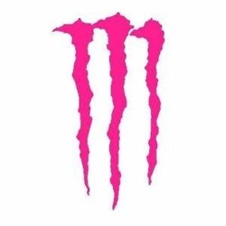 Pink monster energy