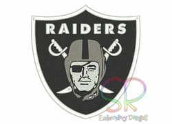 Raiders embroidery