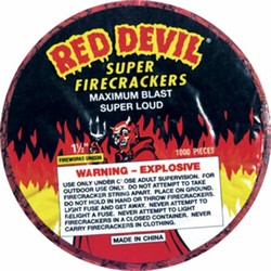 Red devil fireworks