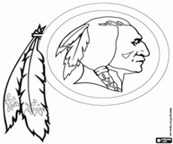 Redskins stencil