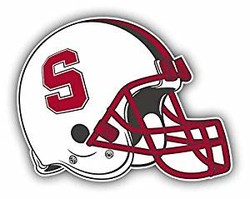 Stanford football helmet