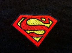 Superman sew on