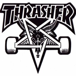 Thrasher skateboard
