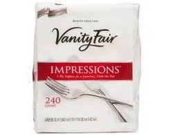 Vanity fair napkins