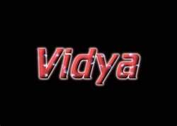 Vidya name