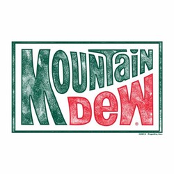 Vintage mountain dew