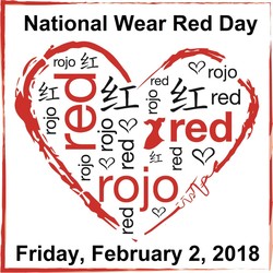 Wear red day