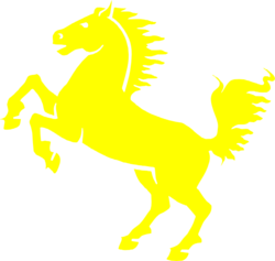 Yellow horse