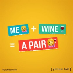 Yellow tail wine